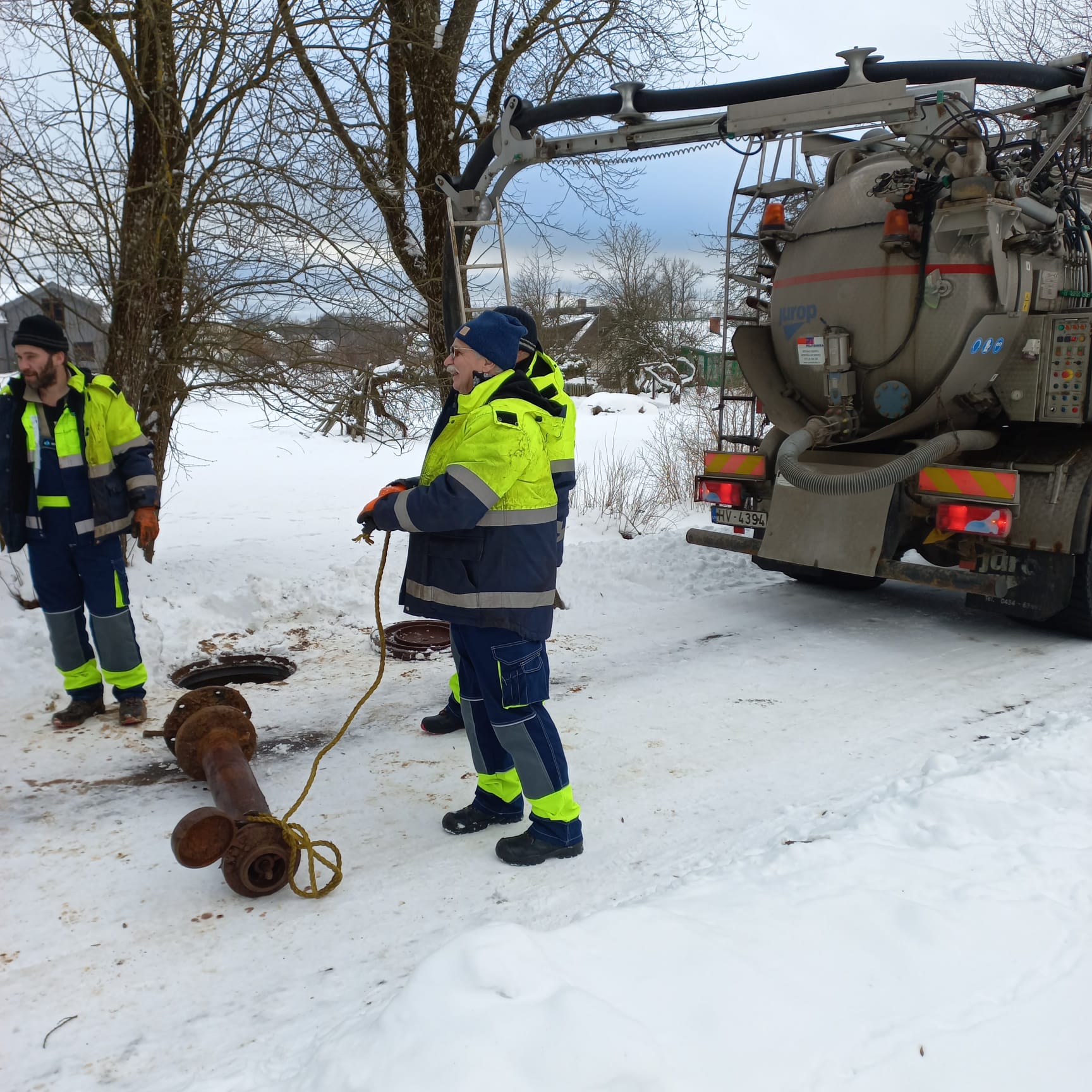 Hidranta nomaia Brzu iel, Siguld