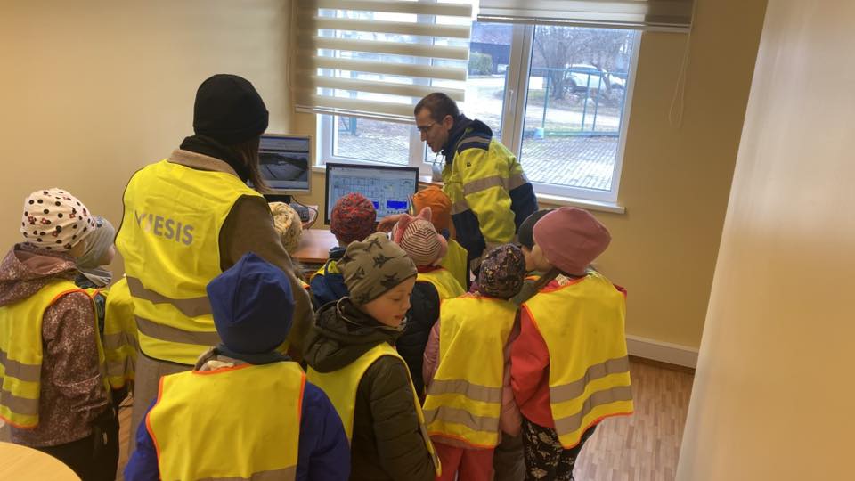 PII Ieviņa sagatavo&scaron;anas grupas bērni Siguldas dzeramā ūdens sagatavo&scaron;anas iekārtās