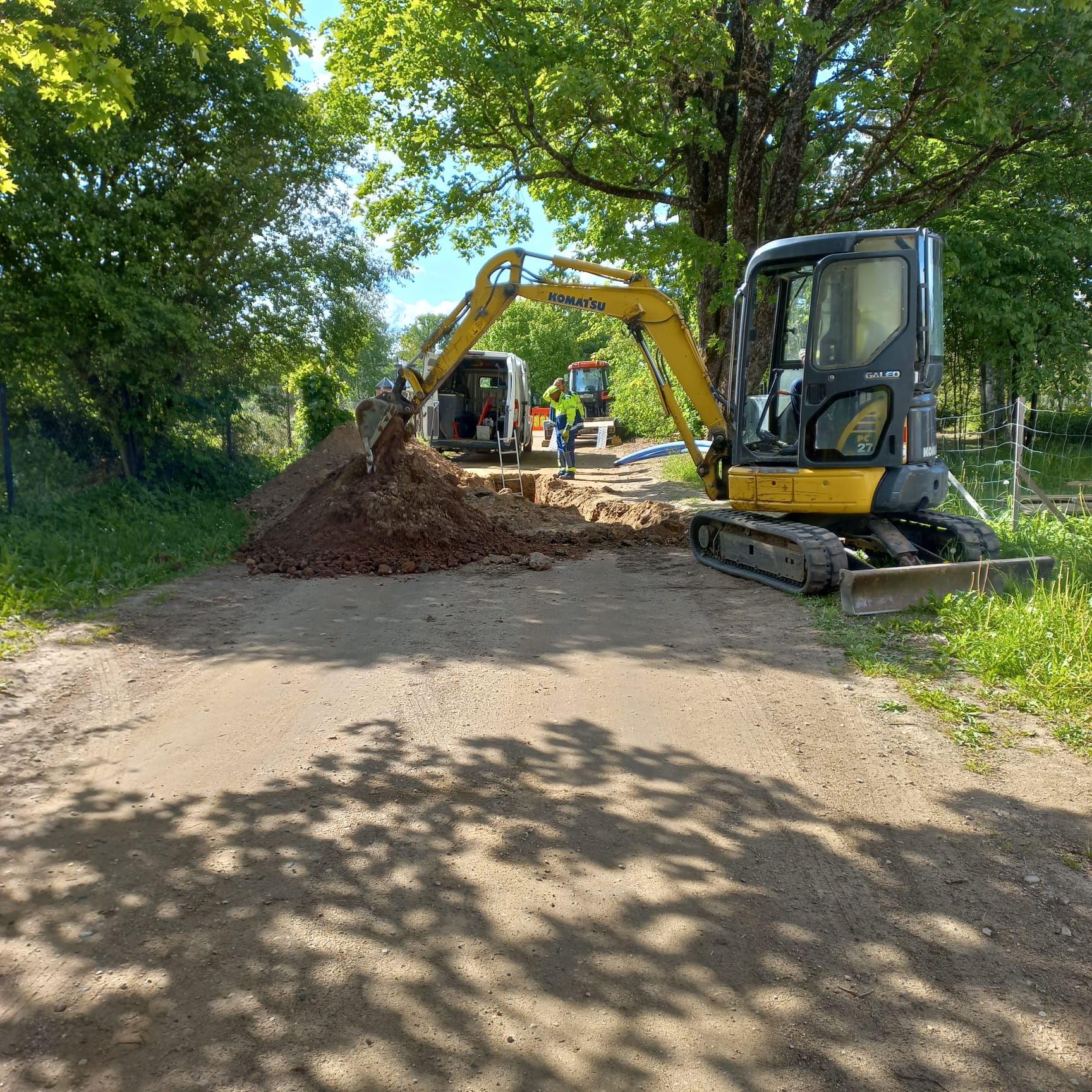 Ūdensvada pievada izbūve Alūksnes ielā, Siguldā